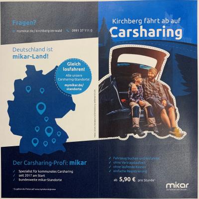 Kirchberg fährt ab auf Carsharing