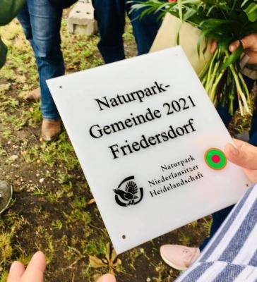 Naturparkgemeinde 2021 Friedersdorf