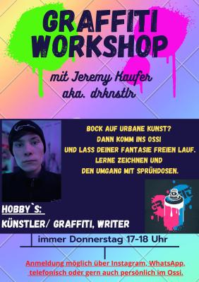Foto zur Meldung: Graffiti Workshop Foto zur Meldung: Graffiti Workshop