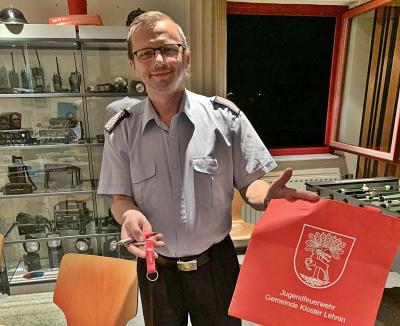 Kloster Lehniner Jugendfeuerwehren erhalten Laptops und Werbemittel