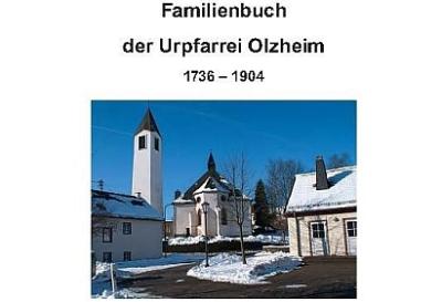 Familienbuch der Urpfarrei Olzheim (Bild vergrößern)