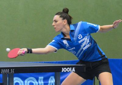 Dijana Milosevic vom TTK Großburgwedel gewann am Wochenende alle 3 Spiele (Bild vergrößern)