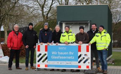 Foto zur Meldung: Breitbandausbau schreitet zügig voran