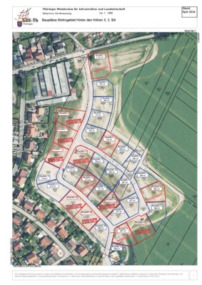 Meldung: Verkauf von freien Bauplätzen im Wohngebiet „Hinter den Höhen II“ 3. BA in Breitungen