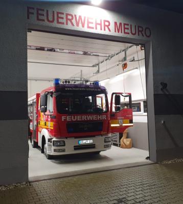 Feuerwehr Meuro erhält ein (fast) neues Feuerwehrfahrzeug