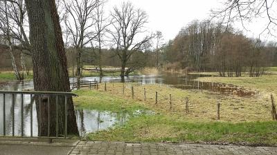 Foto zur Meldung: Hochwasserinformation Stepenitz