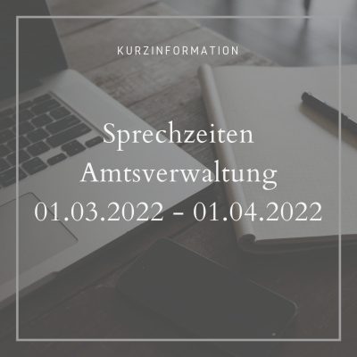 Amt Plessa - Sprechzeiten (Bild vergr&ouml;&szlig;ern)