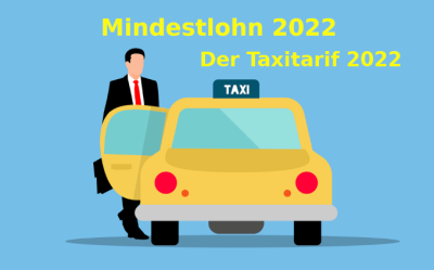 Anpassung der Taxitarife 2022 (Bild vergrößern)