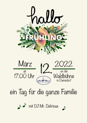 Frühlingsfest in Damsdorf für die ganze Familie
