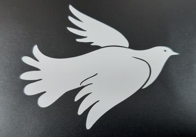 Vorschaubild zur Meldung: Mit der Friedenstaube ein Zeichen setzen