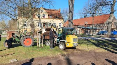 Foto zur Meldung: Frühjahrserwachen – Erster Arbeitseinsatz in Zinndorf