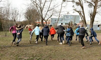 Soziales Lernen mit den outdoorVagabunden: Quelle Grund- und Oberschule Rüdersdorf (Bild vergrößern)