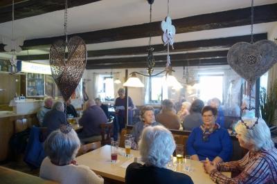 Gemütliches und lang ersehntes Seniorentreffen im Gasthaus Boxberg am 10.03.2022