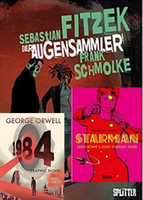 Beispiele für Graphic Novels auf der Homepage der Edition-115