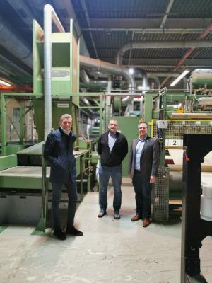 Lösung für das große Fabrikgelände in der Sontraer Innenstadt gefunden „Bo-Systems Natural Fiber Systems GmbH produziert wieder am Standort“ (Bild vergrößern)