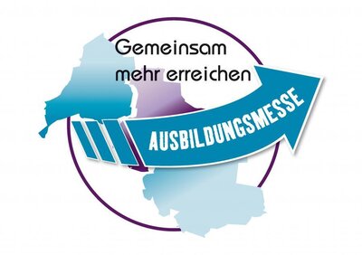 © Logo: Signet der gemeinsamen Ausbildungsmesse der Gemeinden Blankenfelde-Mahlow, Großbeeren und Rangsdorf