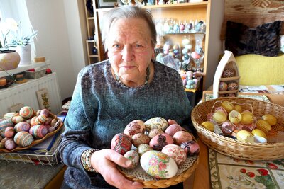Meldung: Ostereierausstellung im Haus der Generationen