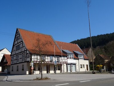 Dorfmitte in Nußbach