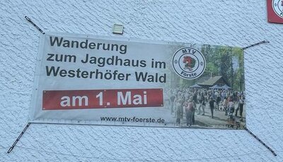 Wanderung am 1. Mai 2022 zum Jagdhaus im Westerhöfer Wald