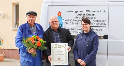 Wintersdorfer Handwerksbetrieb feiert 110-jähriges Firmenjubiläum