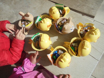 Foto zu Meldung: „Jetzt kommt die Osterzeit…“ Osterfeier im Kindergarten Pfarracker