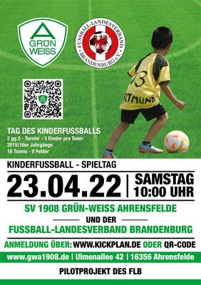 Tag des Kinderfußballs in Ahrensfelde