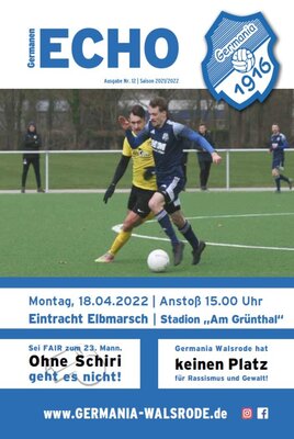 Ausgabe Nr.12 Eintracht Elbmarsch 18.04.2022
