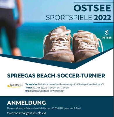 Beach-Soccer-Turnier bei den OSTSEE Sportspielen