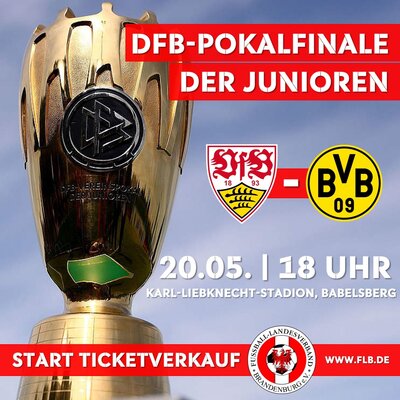 DFB-Pokalfinale der Junioren: JETZT TICKETS SICHERN