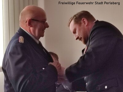 Foto zur Meldung: Jahreshauptversammlung der Freiwilligen Feuerwehr Dergenthin