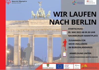 Einladung zur Veranstaltung der Akteure des Inklusionsnetzwerkes Burgenlandkreis im Aktionsmonat Mai 2022.