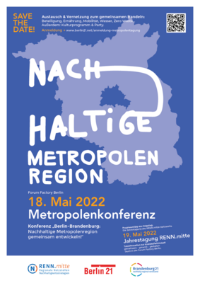 Berlin-Brandenburg: Metropolregion gemeinsam nachhaltig entwickeln! (Bild vergrößern)