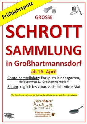 Schrottsammlung Kita (Bild vergrößern)