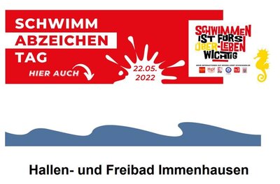 Schwimmabzeichentag am 22.05.2022 im Hallen- und Freibad Immenhausen