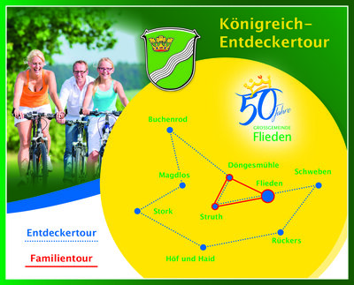 Foto zur Meldung: Königreich-Entdeckertour: Mit dem Rad von Ortsteil zu Ortsteil