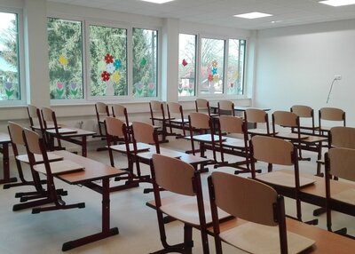 Die Grund- und Oberschule Schenkenland Groß Köris bekam kürzlich einen Neubau in Modulbauweise. Foto: Dörthe Ziemer