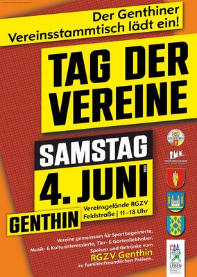 „Tag der Vereine“ am 04. Juni 2022 in Genthin