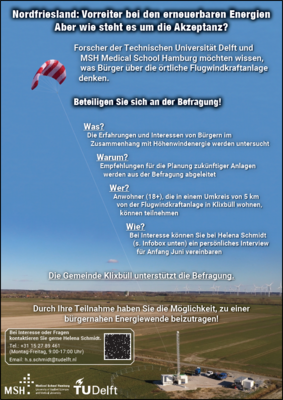 Bürgerbefragung bezüglich der örtlichen Flugwindkraftanlage (Bild vergrößern)