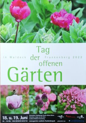 Vorbericht zu Tag der offenen Gärten von Werner Ebert