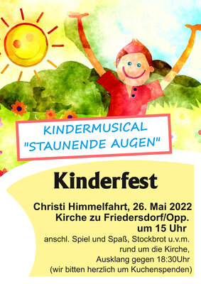 Kinderfest in Friedersdorf