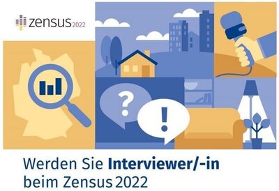 Zensus 2022 – Interviewer*innen im Amt Brück gesucht - jetzt bewerben!