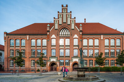 Die Friedrich-Ludwig-Jahn Grundschule in Wittenberge I Foto: Markus Tiemann (Bild vergrößern)