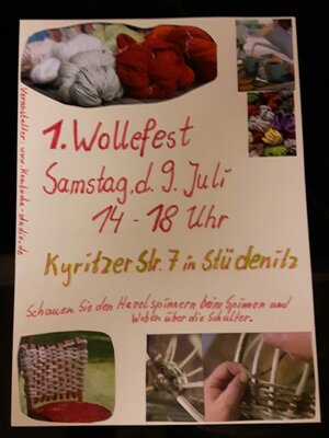 1. Wollefest am 09. Juli in Stüdenitz