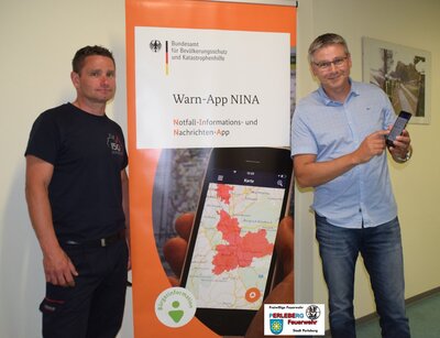 Warn-App NINA für Gefahrenlagen