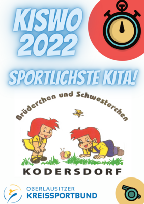 Die „Sportlichste Kita“ des Landkreises Görlitz 2022 (Bild vergrößern)