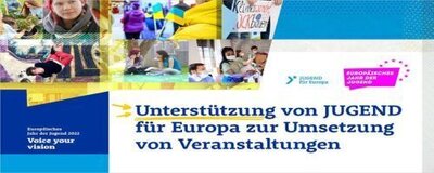 Europäisches Jahr der Jugend 2022: JUGEND für Europa unterstützt Ihre Veranstaltungen