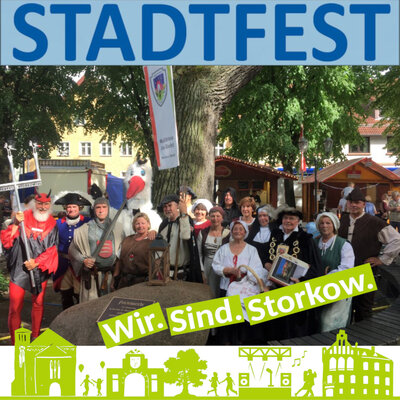 Am Wochenende feiert Storkow das Stadtfest! (Bild vergrößern)