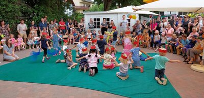 Sommerfest in der Kita Farbenspiel Großenlüder