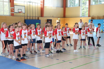 Kids testeten Sportarten bei Talentiade (Bild vergrößern)