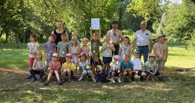 Foto zur Meldung: Kindersportwoche „KISWO“ mit Teilnehmerrekord - Die „Sportlichste Kita“ des Landkreises kommt aus Kodersdorf